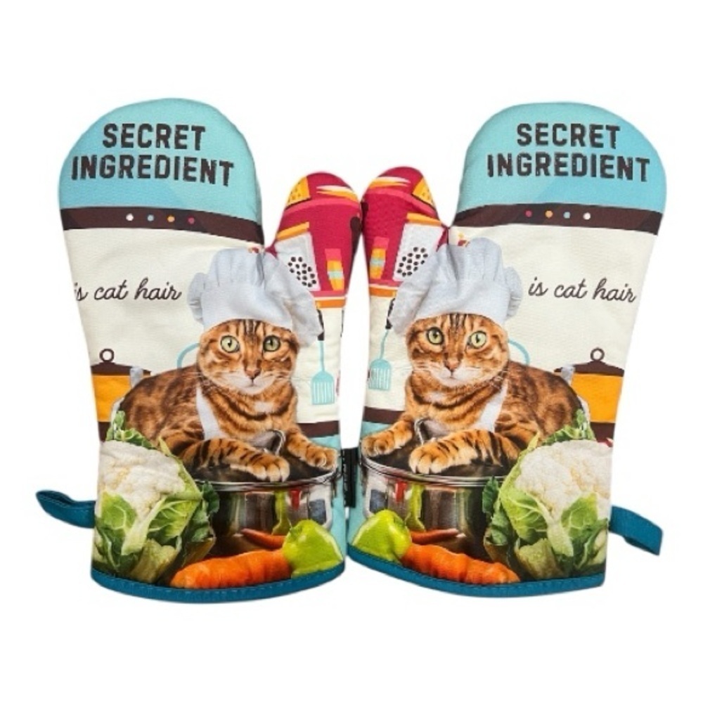 Oven Mitt Co. One of a Kind Glove Shape & Pot Holder Bake Like You Give A S*** - Picture 2 of 7
